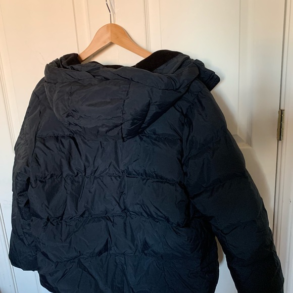 NWT Under Armour Women Water Repellent Down Puffer Jacket Coat black size XL - Picture 2 of 6